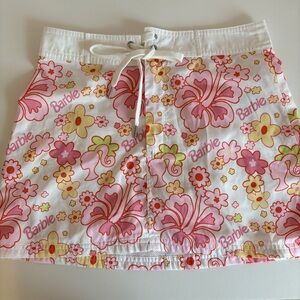 Barbie Beach aquatic swimwear Floral Print Skirt